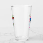 Schmetterlinge und Paint-Spritzer Glas (Rechts)