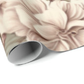 Schmetterlinge und pastellfarbene Blume Geschenkpapier (Rolleneckpunkt)