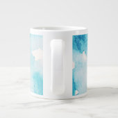 Schmetterlinge und Pilze Träumen Große positive In Jumbo-Tasse (Rückseite)