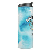 Schmetterlinge und Pilze Träumen Große positive In Thermosbecher (Nach links gedreht)