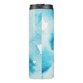 Schmetterlinge und Pilze Träumen Große positive In Thermosbecher (Rückseite)