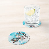 Schmetterlinge und Pilze Träumen Große positive In Untersetzer (Vor Ort)