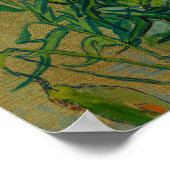 Schmetterlinge und Poppies, 1889 von Vincent van G Poster (Ecke)