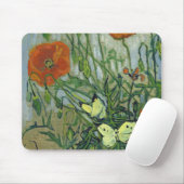 Schmetterlinge und Poppies Vincent van Gogh Mousepad (Mit Mouse)