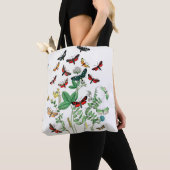 Schmetterlinge und Raupen Tasche (Von Nahem)