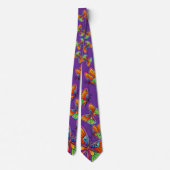 Schmetterlinge und Schmetterlinge Krawatte (Rückseite)