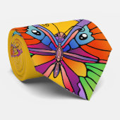 Schmetterlinge und Schmetterlinge Krawatte (Gerollt)