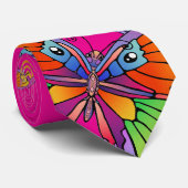 Schmetterlinge und Schmetterlinge Krawatte (Gerollt)