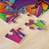 Schmetterlinge und Schmetterlinge Puzzle (Seite)