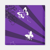 Schmetterlinge und Sterne 6 Magnet (Vorne)