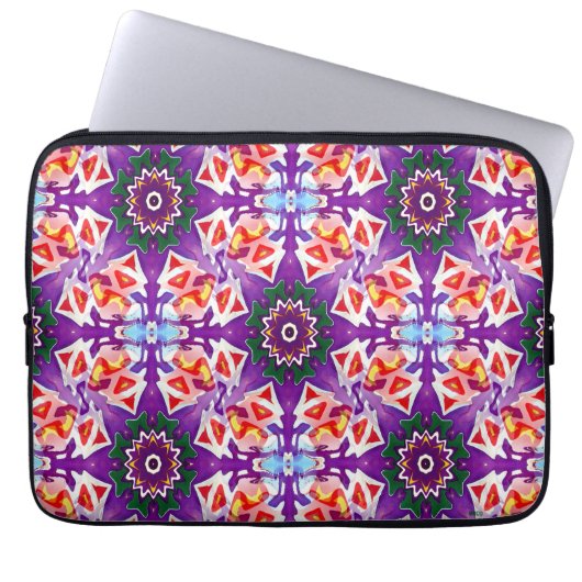 Schmetterlinge und Sterne.... Laptopschutzhülle (Vorderseite)