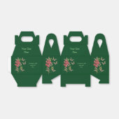 Schmetterlinge und süße Erbsen-Blume Personalisier Geschenkschachtel (Ungefaltet)