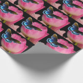 Schmetterlinge und Tulips Geschenkpapier (Ecke)