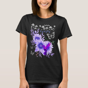 Schmetterlinge und Vögel finden den Gartenstollen T-Shirt