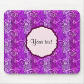 Schmetterlinge und Wirbel Mousepad (Vorne)