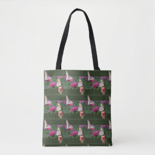 Schmetterlinge und Zinnias Tasche
