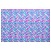 Schmetterlinge, violett und türkis stoff (Yard (91,4 cm))
