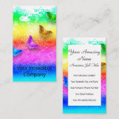 Schmetterlinge Visitenkarte (Vorne/Hinten)