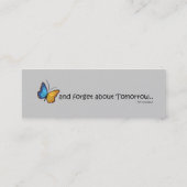 Schmetterlinge - Visitenkarte (Rückseite)