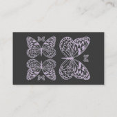 Schmetterlinge Visitenkarte (Rückseite)