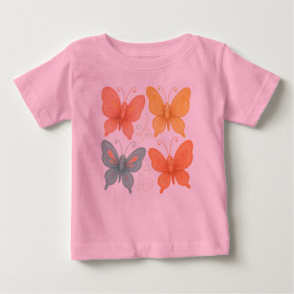 Schmetterlinge voller Laune Baby T-shirt