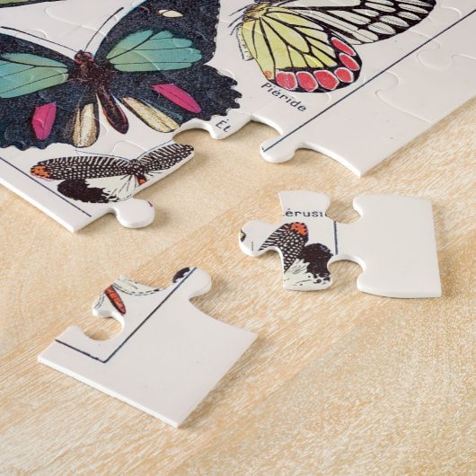 Schmetterlinge von Adolphe Millot Puzzle (Seite)