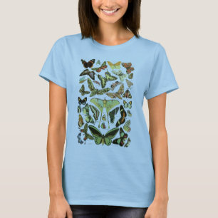 Schmetterlinge von Adolphe Millot T-Shirt