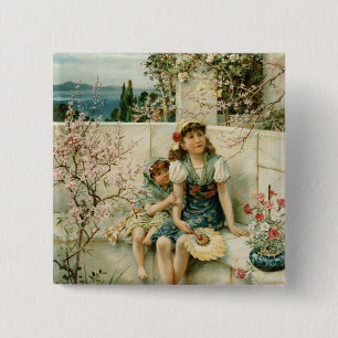 Schmetterlinge, von den Birnen Annual, 1910 Button