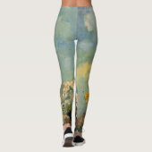 Schmetterlinge von Odilon Redon Leggings (Rückseite)