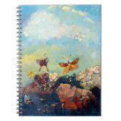 Schmetterlinge von Odilon Redon, Whimsical Butterf Notizblock (Vorderseite)