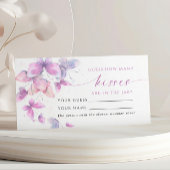 Schmetterlinge Wie viele Kisses Shower Game Karte