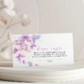 Schmetterlinge Windeln Begleitkarte