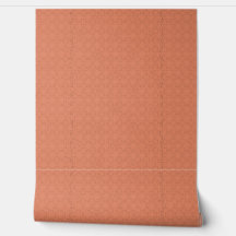 Schmetterlinge & Wirbel-Designs orange Tapete