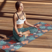 Schmetterlinge Yogamatte