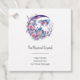 Schmetterlingkristalle Crescent Moon Blume Spiritu Geschenkanhänger