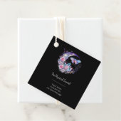 Schmetterlingkristalle Crescent Moon Blume Spiritu Geschenkanhänger (Beispiel)