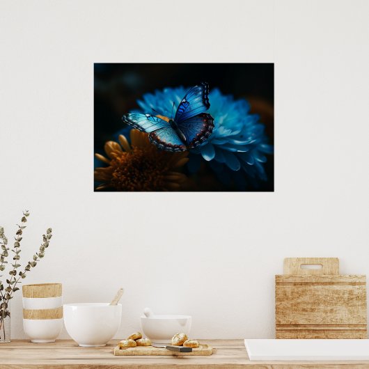 Schmetterlingposter Poster (Küche)