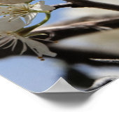 Schmetterlingposter w Verse aus der Deuteronomie 3 Poster (Ecke)