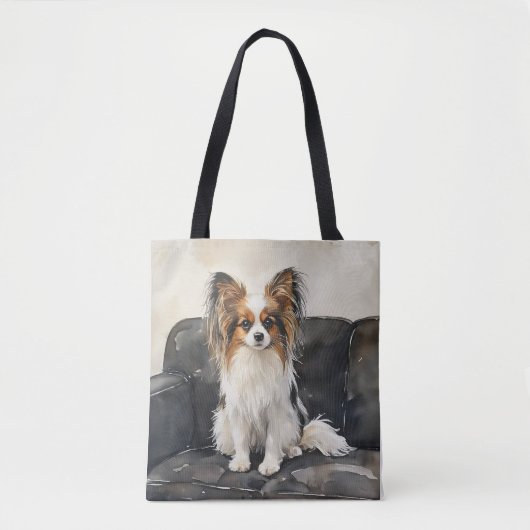 Schmetterlings-Acrylfoto-Kachel Tasche (Vorderseite)