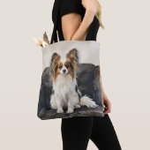 Schmetterlings-Acrylfoto-Kachel Tasche (Von Nahem)