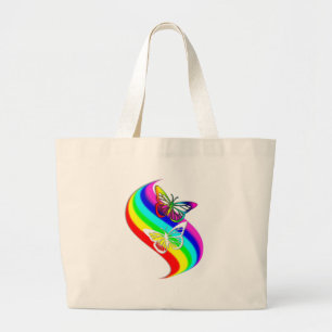 Schmetterlings-Ausbruch-Taschen-Tasche Jumbo Stoffbeutel