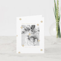 Schmetterlings-Babyposter zur Geburtsanzeige mit F