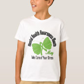 Schmetterlings-Band-Gesundheits-Bewusstseins-Monat T-Shirt (Vorderseite)