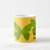 Schmetterlings-Becher Kaffeetasse (Mittel)