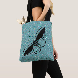 Schmetterlings-Blues Tasche