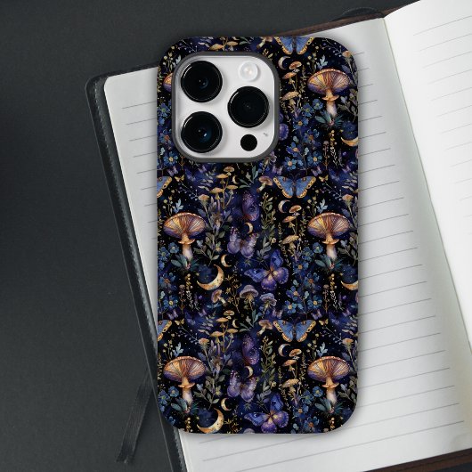 Schmetterlings-Blumen-Himmels-Mystikmuster Case-Mate iPhone Hülle