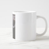 Schmetterlings-Blumen-Tasse Jumbo-Tasse (Rechts)