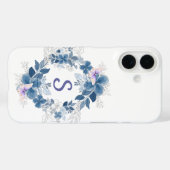 Schmetterlings-Botanik-Handyhülle mit Blumenmuster Case-Mate iPhone Hülle (Rückseite (Horizontal))