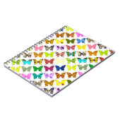 Schmetterlings-Collage Notizblock (Linke Seite)