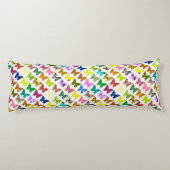 Schmetterlings-Collage Seitenschläferkissen (Rückseite)